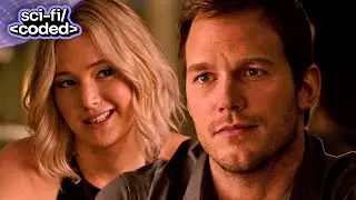 passengers (2016) &ndash; jim takes aurora on a space date