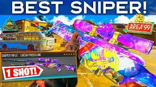 Best ONE SHOT sniper to use in WARZONE😍 | LW3A1 Frostline is BROKEN on AREA 99 🤯(BO6 WARZONE)