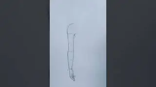 hand drawing. lady hand easy way