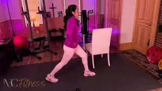 Personal Training Portland ME | Vanessa Carlson Fitness | Alarm 6 Static Lunge