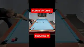 🔥Anyone familiar with this #shot yet 😂 #pool #skills #trickshots #ultimate #spin #funny #8ball