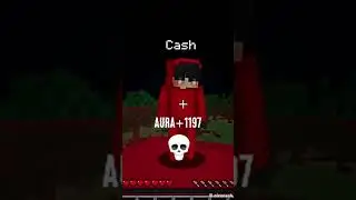 Cash has more aura than shady😂 #minecraft #cash #cashandnico