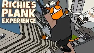 First Time Playing VR [Richie's Plank Experience]