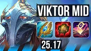 VIKTOR vs YONE (MID) | KR Master | 25.17