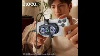 @nephosonlineshop  Hoco GM36 Mustango Mobile Phone Dual Cooler 😎