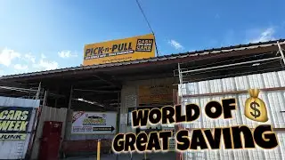 Saving money going to Pick N Pull