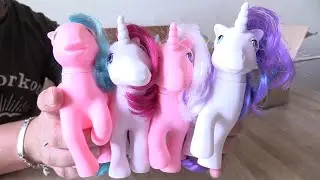 MY LITTLE PONY-UNBOXING PONY POST GLORY,TWILIGHT,MOONDANCER AND FIREFLY