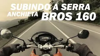 BROS 160 SUBINDO A SERRA - ANCHIETA | MOTOS - ONBOARD