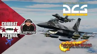 DCS WORLD 2.8 🔴Live🔴 | F-16 Viper | Combat Patrol | **Through The Inferno** Syria