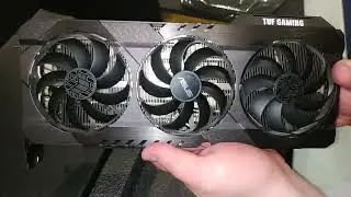 Видеокарта Asus PCI-Ex GeForce RTX 3090 TUF Gaming OC 24GB из магазина Rozetka.Распаковка