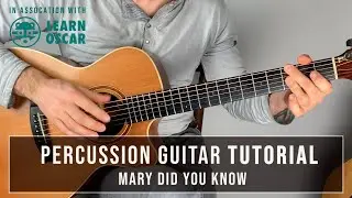 Percussion-Guitar-Tutorial / perkussiver Fingeraufsatz