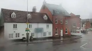 🇬🇧 BUS ROUTE TIMELAPSE | Salisbury Reds X5: Swindon ➔ Salisbury