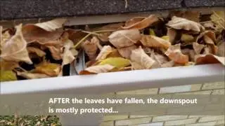 Gutter Downspout Filter - DEMO