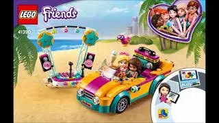 LEGO Instructions | Friends | 41390 | Andrea's Car & Stage | Music