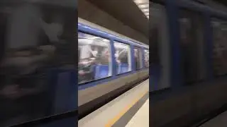 An MVG Class C U-Bahn train in the underground station at Munich (Germany)