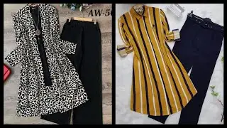 Modern style tops designs 2021 - daily use light tunic tops for girls