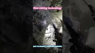 A novel underground mining method #goldore #rockblasting #nonexplosive #co2rockbreaking #quarrying