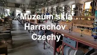 🇨🇿 Museum of Glass Harrachov. Muzeum szkła - Huta szkła Novosad & syn. Czechy. Česko.Česká republika