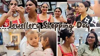 Wedding Sparkle & Sister Smiles ✨💍 | Jewellery Shopping Day l Sign Language l @Bithikagoswamivlog 