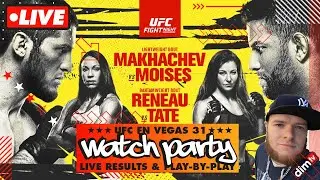 UFC Vegas 31: Makhachev vs Moises Live Stream - Results, Play-by-Play and Reaction.