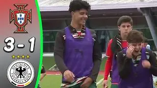 Portugal  - Germany  3:1 | Highlights | Cristiano Ronaldo Jr. Algarve Tournament U16 Winner