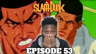 Shohoku vs Kainan Pt4 | Akagi's Injury 😭 | Slam Dunk Episode 53 Reaction