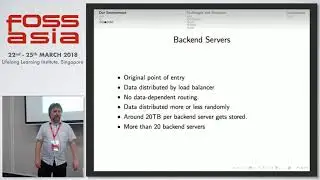 PostgreSQL at 20TB and Beyond: Analytics at a Massive Scale- Chris Travers - FOSSASIA 2018