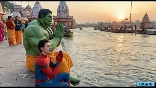 Haridwar to Kedarnath ||Hulk aur Spider-Man Mini Vlog|| Hulk Banaa Sanatani 😱