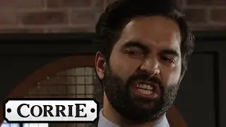 David Tells Imran That Nick Sabotaged the Factory Roof | Coronation Street