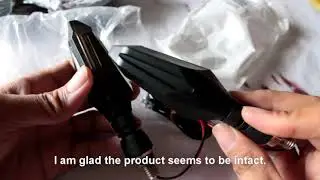 Universal Turn Signal light TEHE 12V DAGGER SHAPE