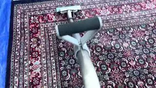 Cleaning of this beautiful wool rug on a Sunday morning.
