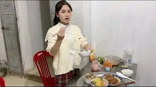 越南女孩一天的日常生活 不上班的一天都干些什么呢？