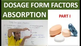 DOSAGE FORM FACTORS AFFECTING ABSORPTION: PART I