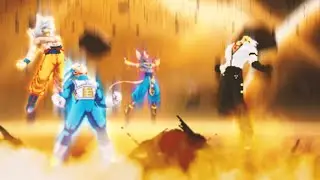 Code Crashed Killer vs Goku, Vegeta and God of Destruction Beerus. Super Epic! KOF MUGEN Final Part