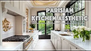 Parisian Kitchen Aesthetic : How to Achieve Timeless Parisian Elegance in Your Kitchen!