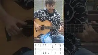 baby shark / бэйби шарк на гитаре / fingerstyle / guitar / cover / tabs