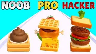 Sandwich Runner❌❌NOOB vs PRO vs Hacker🔥🔥Walkthrough Max Gameplay ET2424