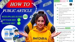 How to Publish Blog Post on WordPress? With 89+ SEO Score