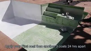 A Sheppard pools Fibreglass Renovation