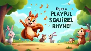 Enjoy a Playful Squirrel Rhyme Adventure! 🐿️ | Fun Kids Sing-Along Song