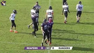2022 REAPERS vs München Rangers | alle Plays | American Football | U16 Bayern Playoff Halbfinale
