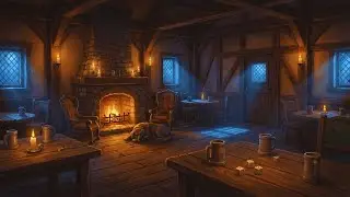 Blacksmith Forge 🔨 | D&D Lofi Ambience for Studying, Sleeping & Writing