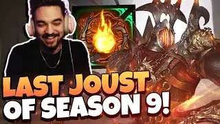 Last GM Joust of Season 9 Was CRINGE! - Grandmasters Ranked Joust - Smite
