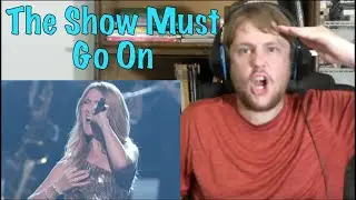 Celine Dion - The Show Must Go On (Billboard Music Awards 2016) Reaction!