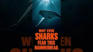 Why Even Other Sharks Fear the Hammerhead Shark 😱🦈 #SharkFacts