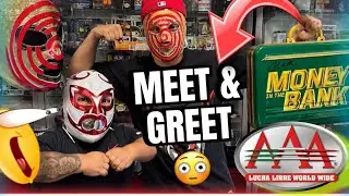 Figd0m MEETS Microman AAA Wrestler! 🤏 WWE Toy Hunt & Meet and Greet at Zonk&rsquo;s Toy Store