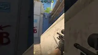 Mirage window oneway smoke 🗯️ #csgo #cs2