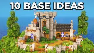 10 Starter Base Ideas for Survival Minecraft