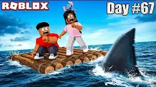 Surviving 101 days in horror lake || Roblox 