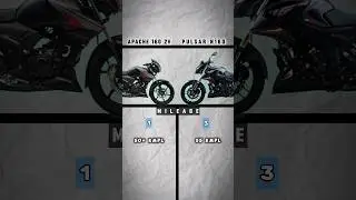 Tvs Apache RTR 160 2v vs Bajaj Pulsar N160 #apache #apache1602v  #n160 #pulsar